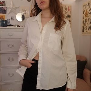 White Collared Shirt
